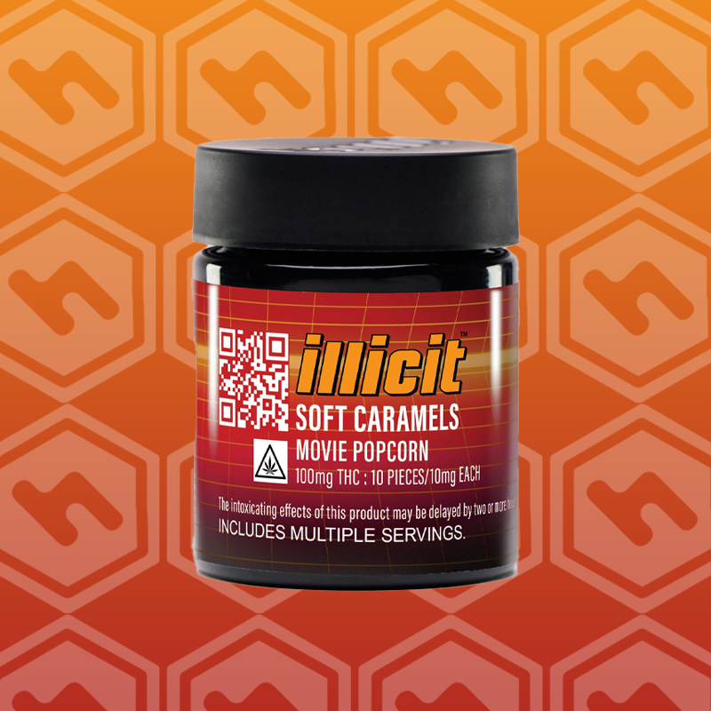 Illicit Gardens | Movie Popcorn | Soft Caramel | 10-Pack