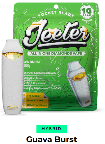 Disposable | Liquid Diamonds | Guava Burst | 1g | Jeeter