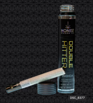 P76 | Honest PharmCo | Ice Cream Cake | Infused Live Resin | Double Hitter : Vape + Pre-roll