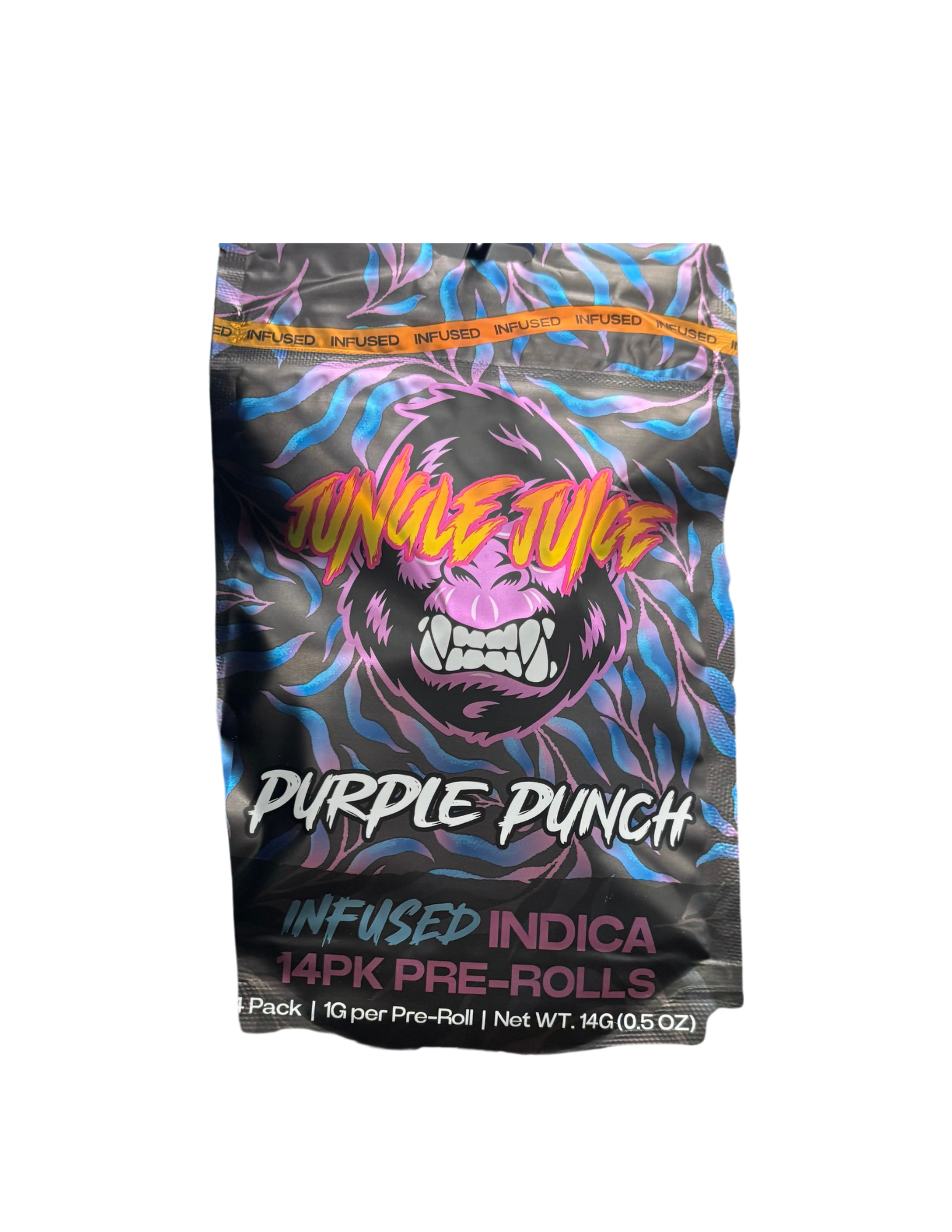 Infused Pre-Roll | Purple Punch | 14x1g | Jungle Juice