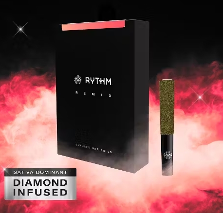 RYTHM REMIX Joint 2.5g Infused: Strawberry Sour Diesel 5pk