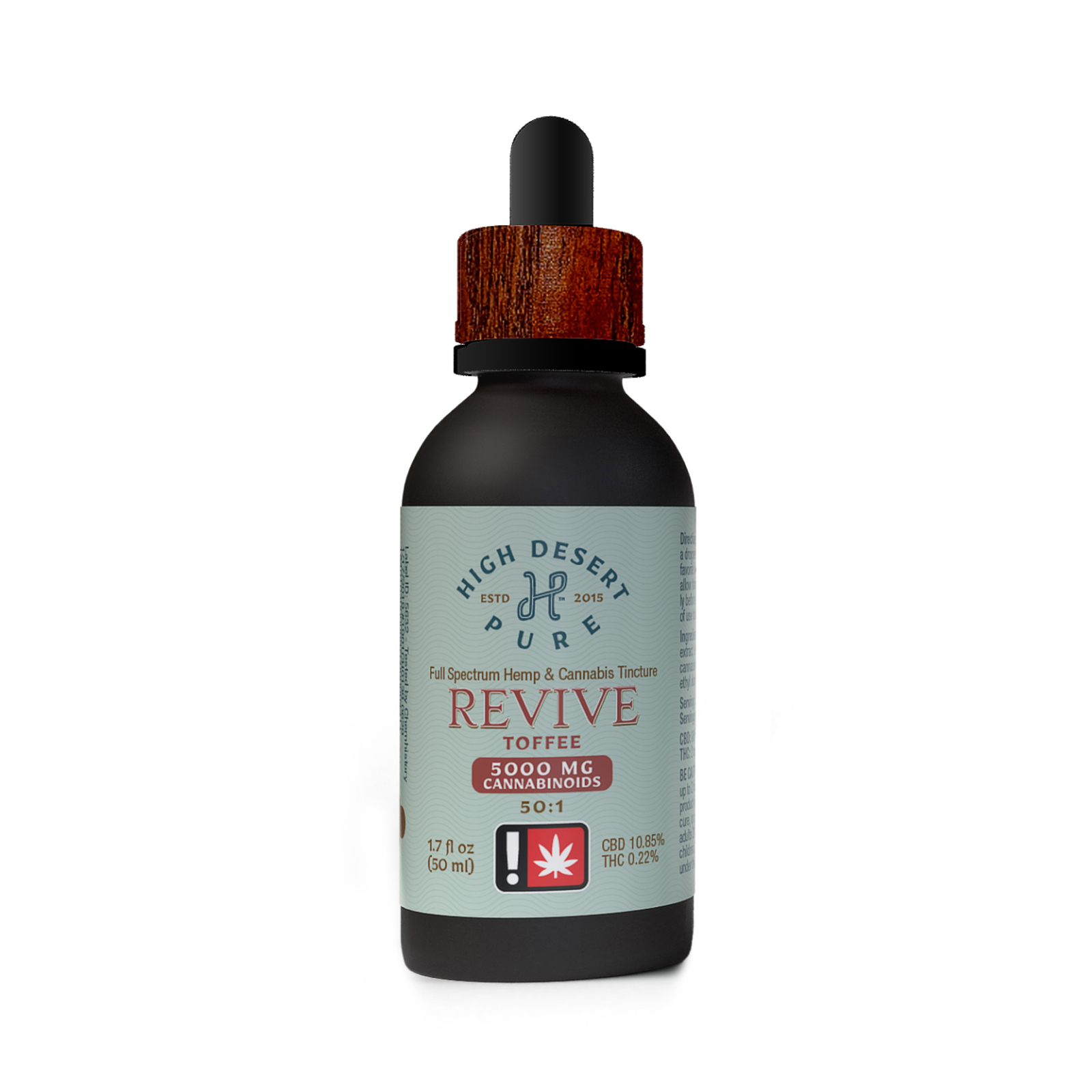 Tincture | Revive Toffee | CBD | 5850mg | 1.7oz