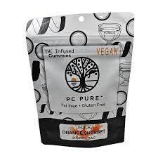 PC Pure | Orange Sherbet | 200mg | Gummies