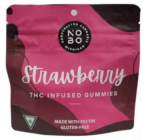 NOBO | Strawberry | Gummies | 200mg