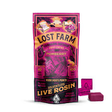 LOST FARMS - EDIBLE (CHEWS) - - POMBERRY - KUSH MINTS PUNCH