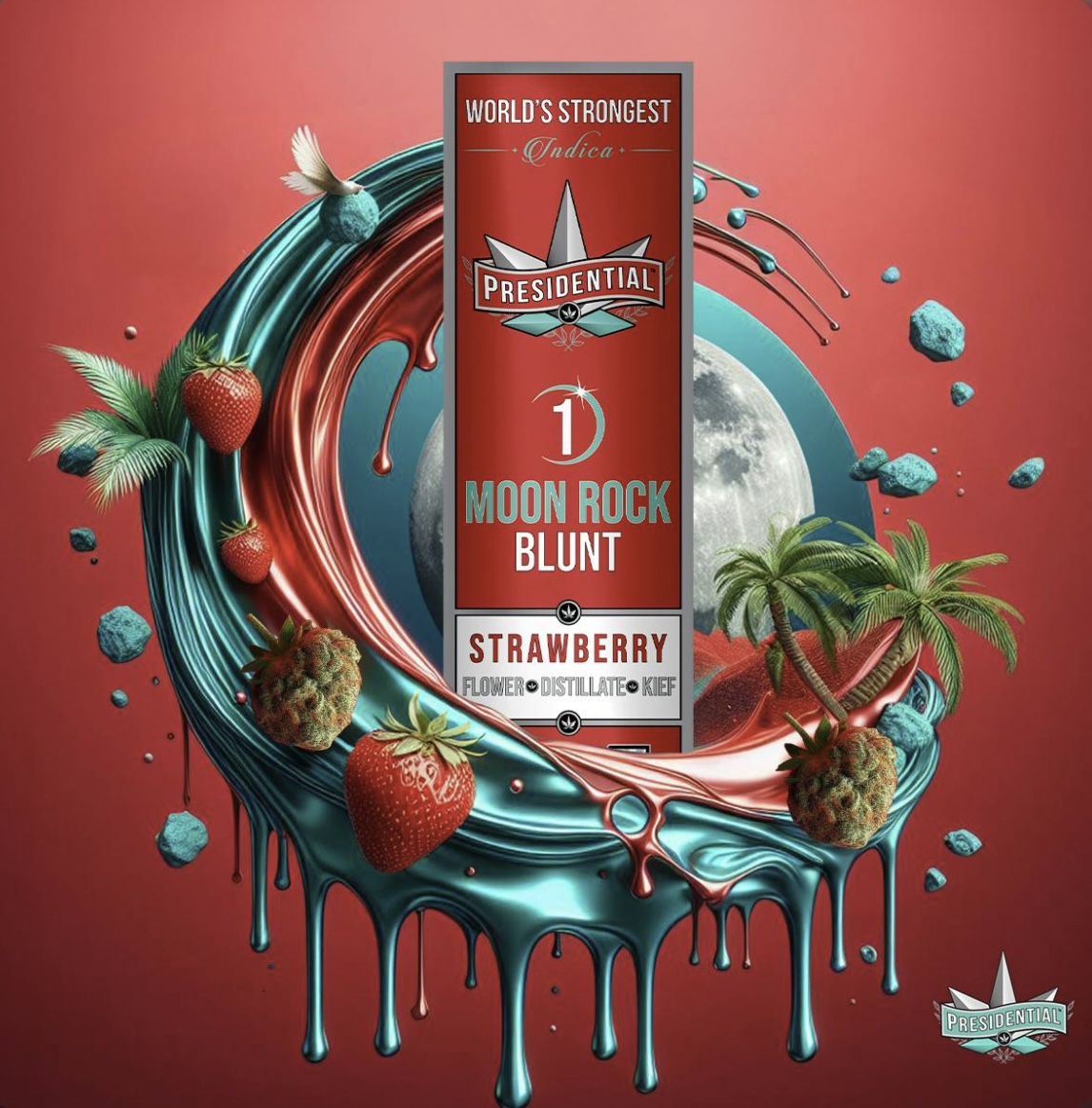 Strawberry Moon Rock