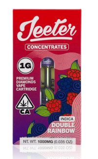 Jeeter Juice Double Rainbow Liquid Diamond Vape Cart