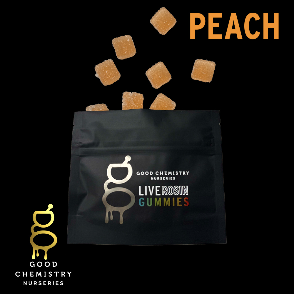Good Chem Live Rosin Gummies - Peach