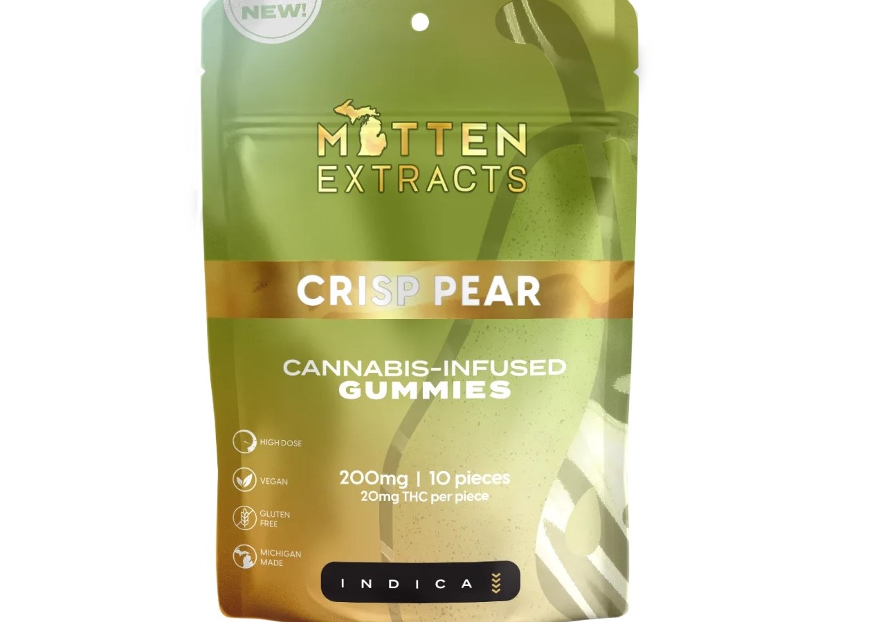 Mitten Extracts - Effect Gummies - 200mg - Crisp Pear - Indica