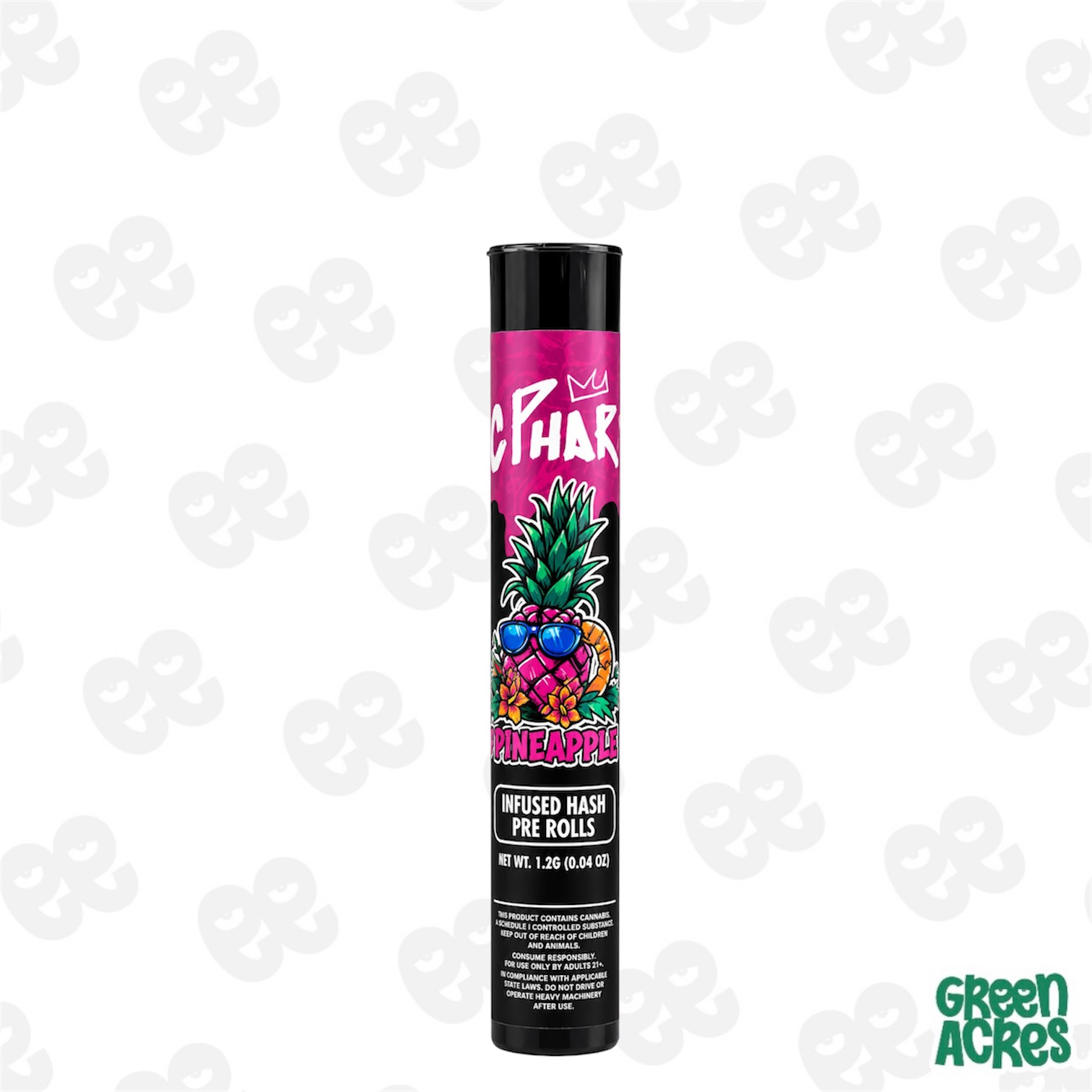 Mac Pharms: Pink Pineapple 1.2G Infused Pre-Roll
