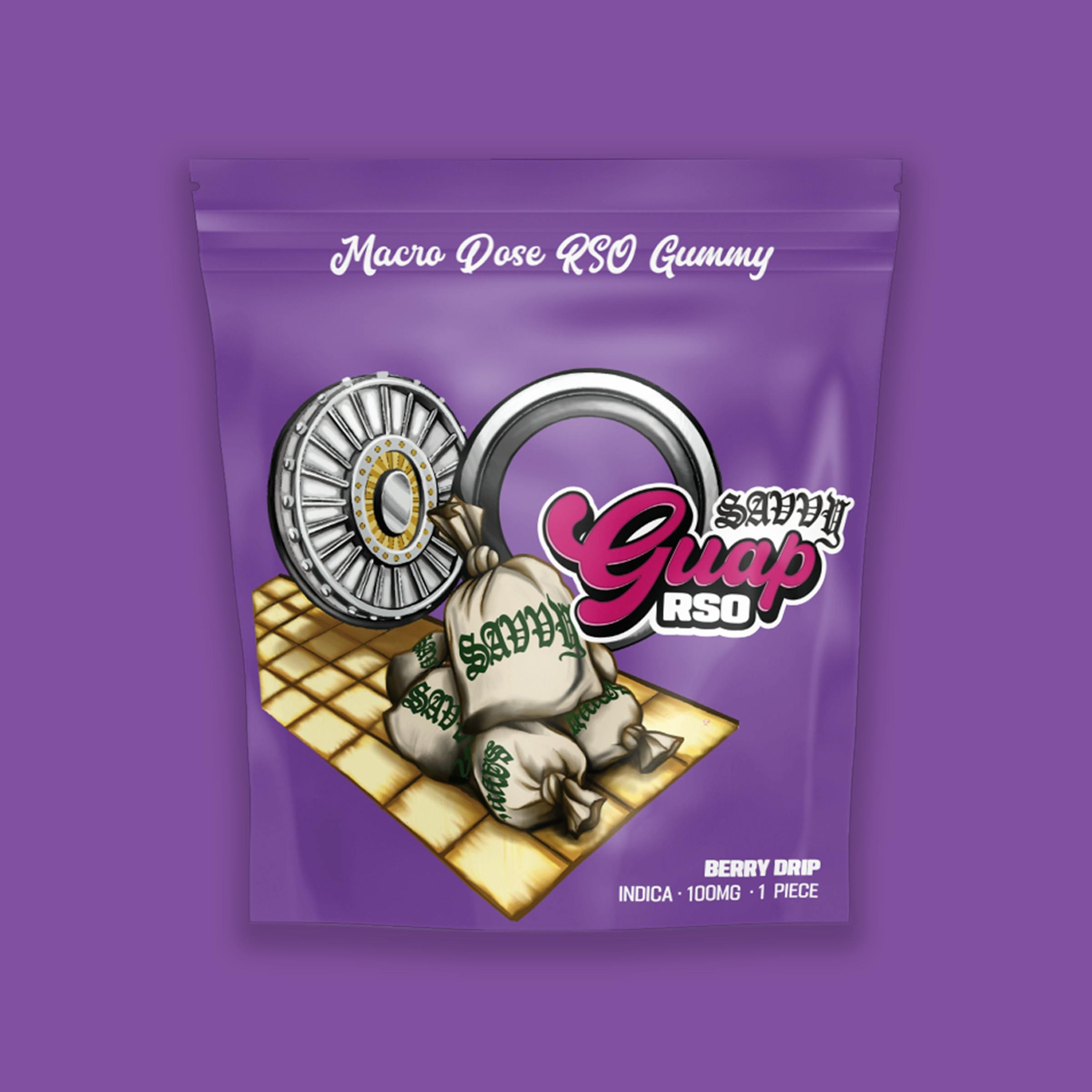 Guap | Berry Drip | RSO | 1pk | 100mg