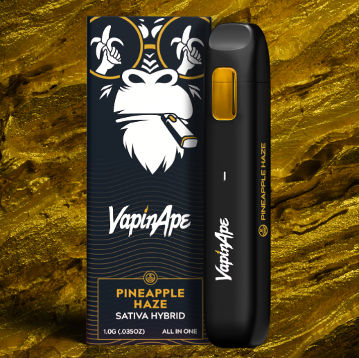 Vapin Ape Pineapple Haze Distillate Disposable