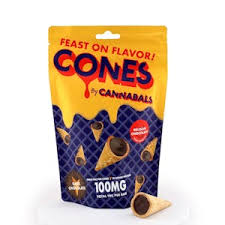 Cannabals | Milk Chocolate Cones | 100mg THC | 10pk