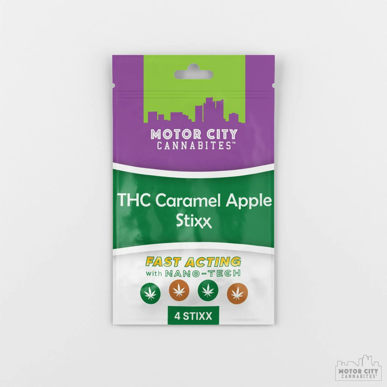 Motor City | 200mg Treats | Caramel Apple Stixx