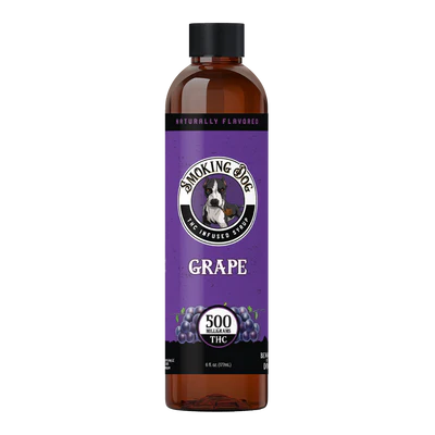 Smoking Dog - THC Syrup - 500 MG  - Grape
