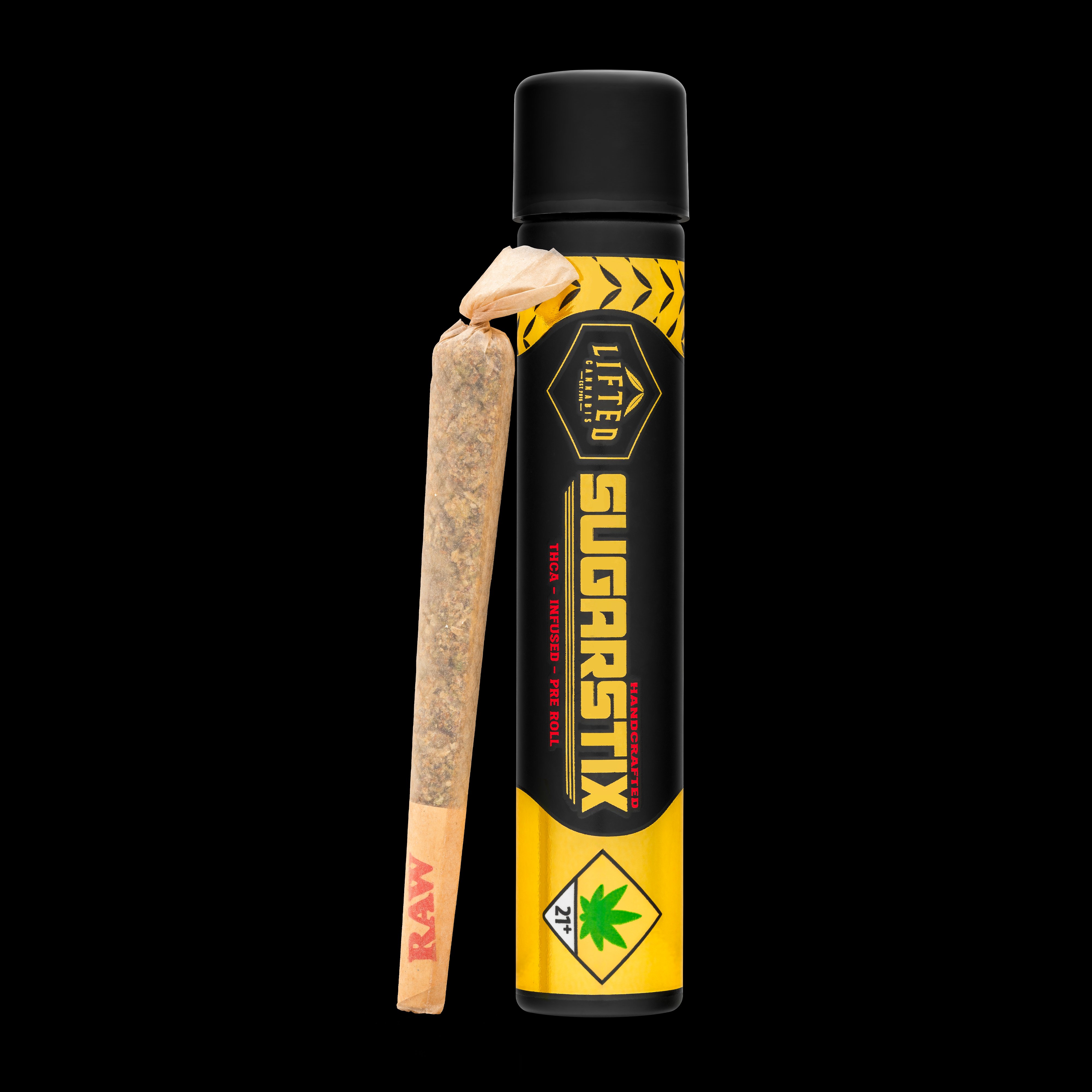 Cherry Ztripez Sugar Stix Infused Pre-Roll | 1g