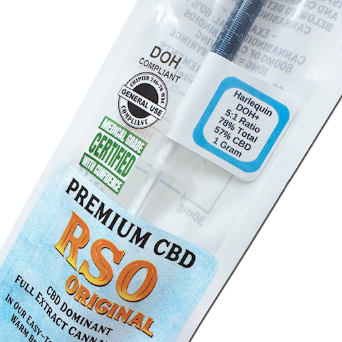 Harlequin CBD 5:1 RSO Original | 1g (DOH)