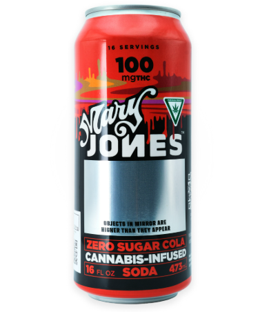 Cola Zero Cannabis Infused Soda | 100mg