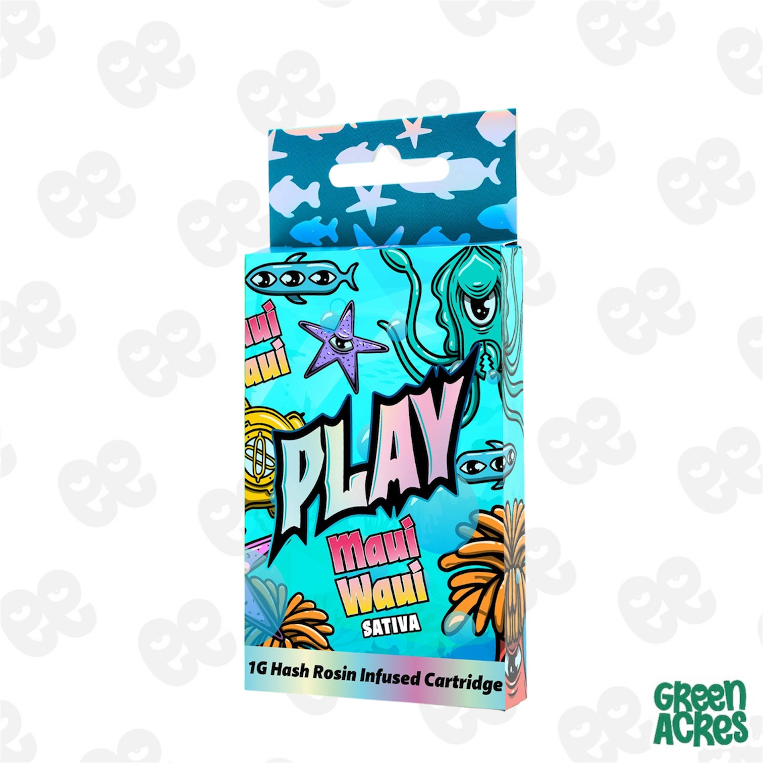 Play: Maui Waui Slushie 1G Hash Infused Distillate Cart