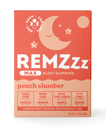 Peach Slumber Max Sleep Gummies