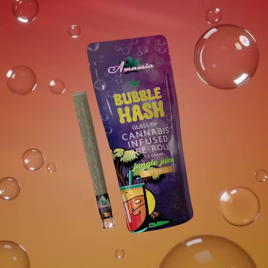 Amnesia: Jungle Juice 1.3G Bubble Hash Preroll