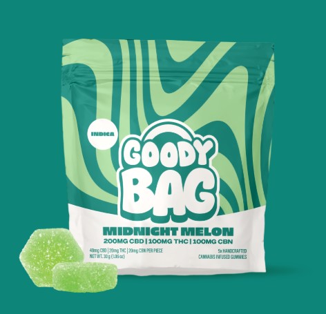 Midnight Melon 2:1:1 CBD:CBN:THC ( I ) 5pk | 100mg