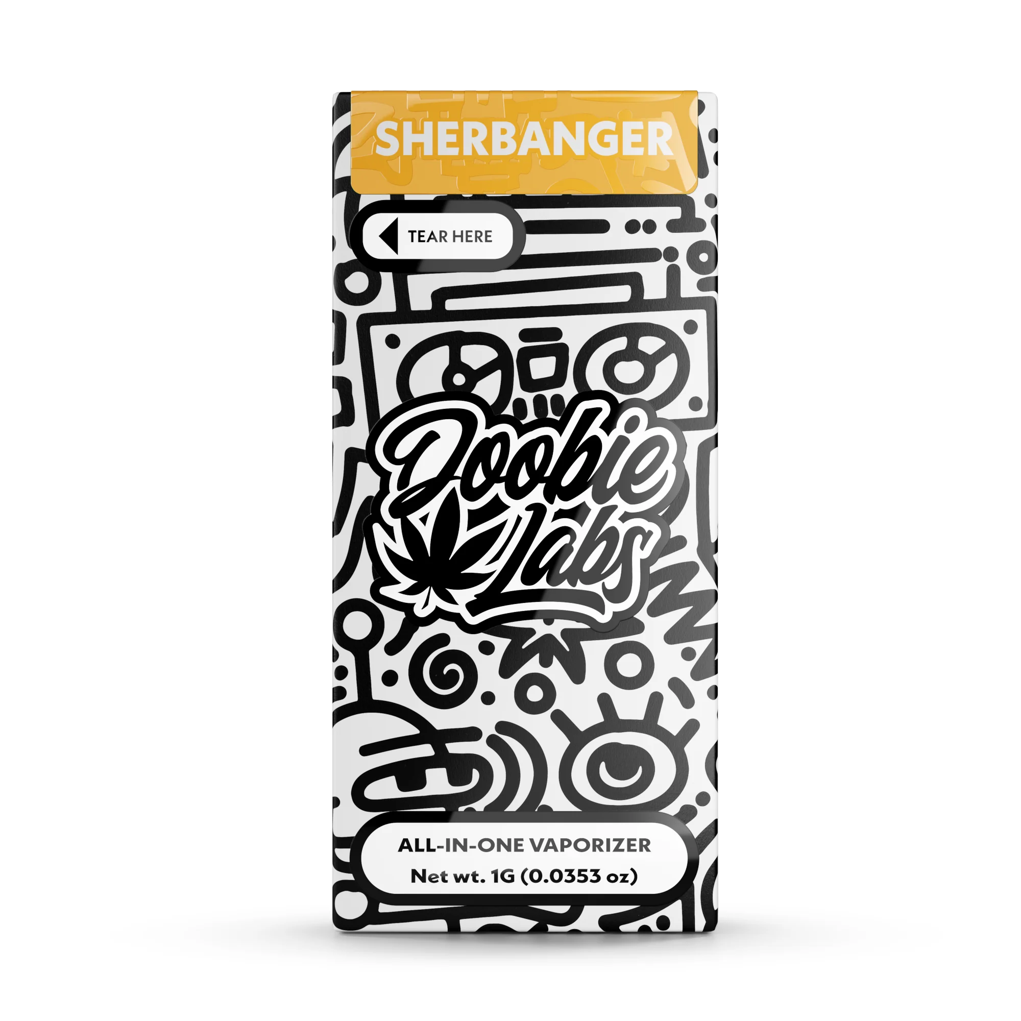 Doobie Labs | AIO Vape | Sherbanger | 1g