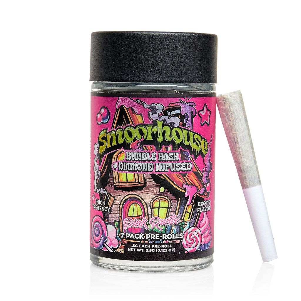 Smoorhouse | Pink Runtz | Infused Pre-Roll Pack .5g x 7ct