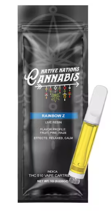 Live Resin Cartridge Rainbow