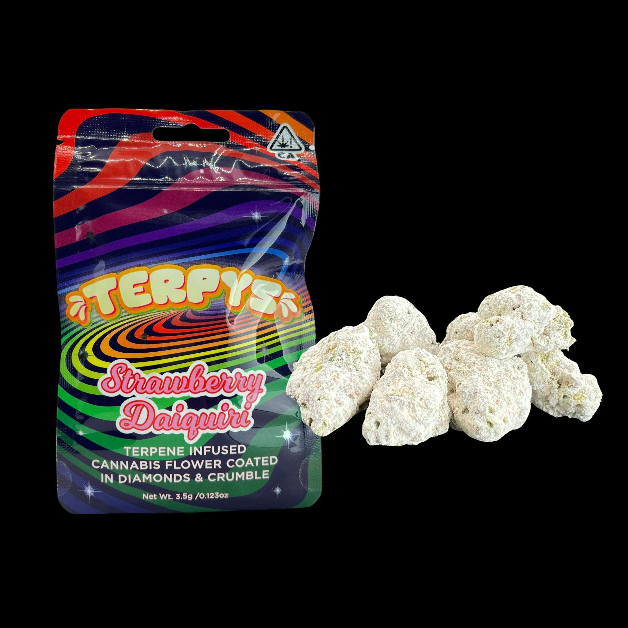 Creme De Canna - Strawberry Daiquiri 3.5g Terpys Diamond Infused Flower