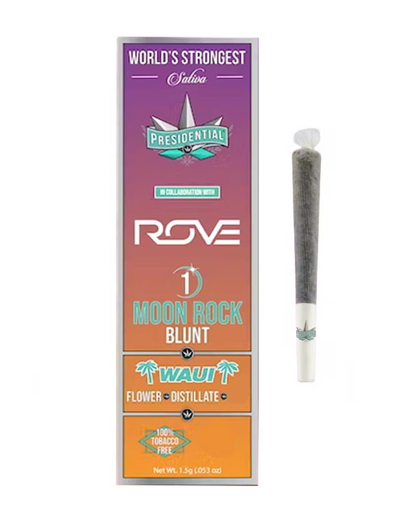 Presidential | Waui | Distillate Diamonds Infused Moon Rock Blunt 1.5g