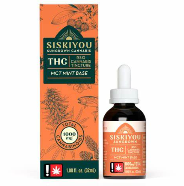 Unflavored Tincture | MCT MInt | 1000mg | 1.08 fl oz