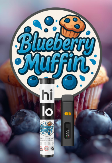 Blueberry Muffin | Distillate | Disposable Vape | 1.5g
