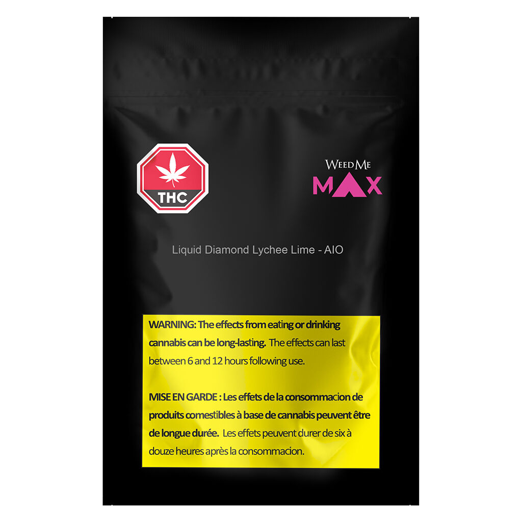 Weed Me Max - Liquid Diamond Lychee Lime - AIO - 1g