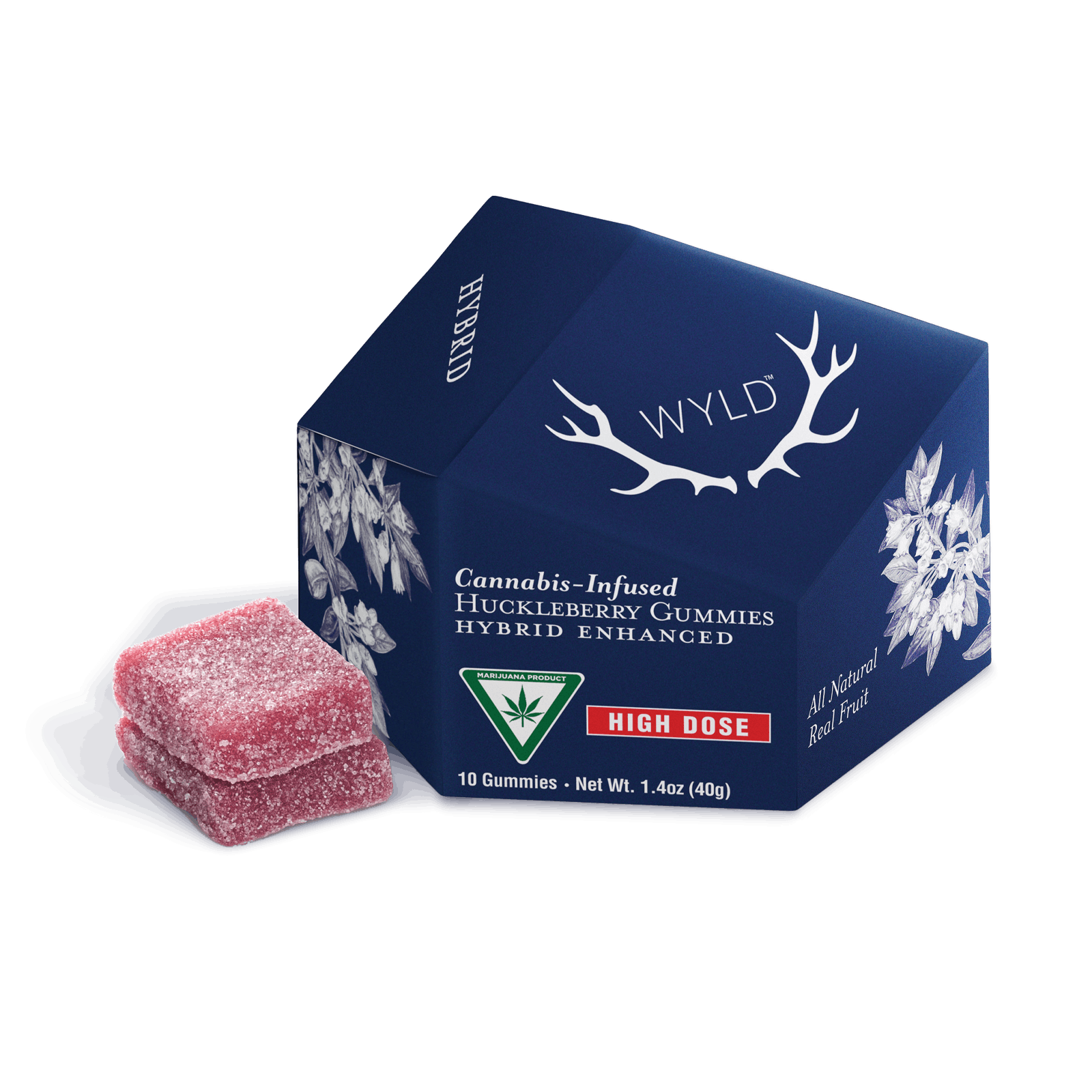 WYLD - Huckleberry - 200mg Gummies