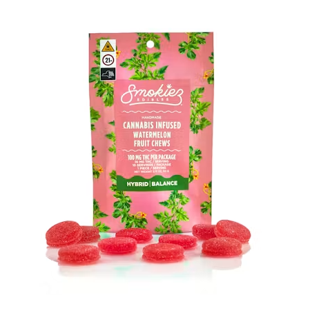 Smokiez | Watermelon Fruit Chew | 100mg