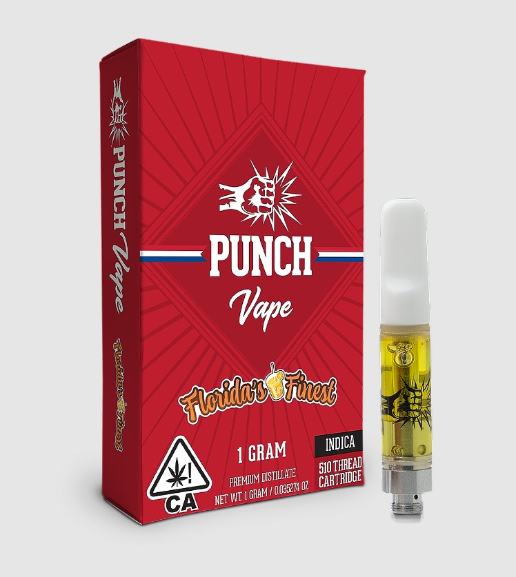 Punch Extracts Florida's Finest Vape Cart Indica