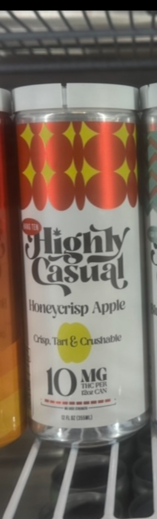 Hang Ten | Seltzer | Honeycrisp Apple | 10mg