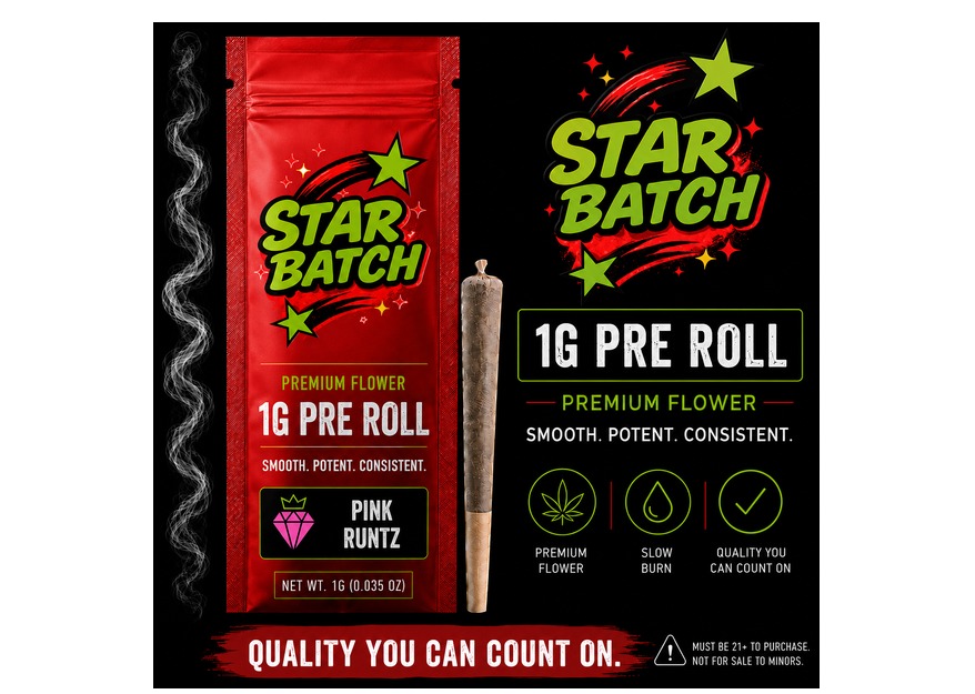 Pink Runtz | Pre-Roll | 1g