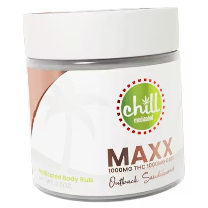 Body Rub Maxx Outback Sandalwood