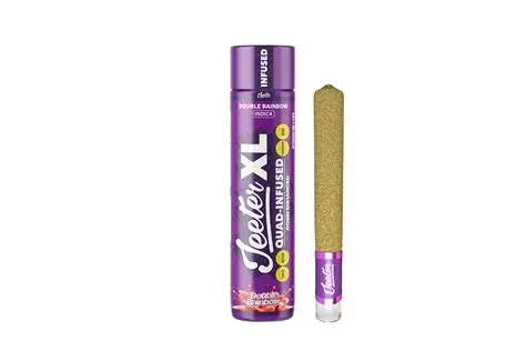 Jeeter - Double Rainbow - 1G Quad Infused Preroll