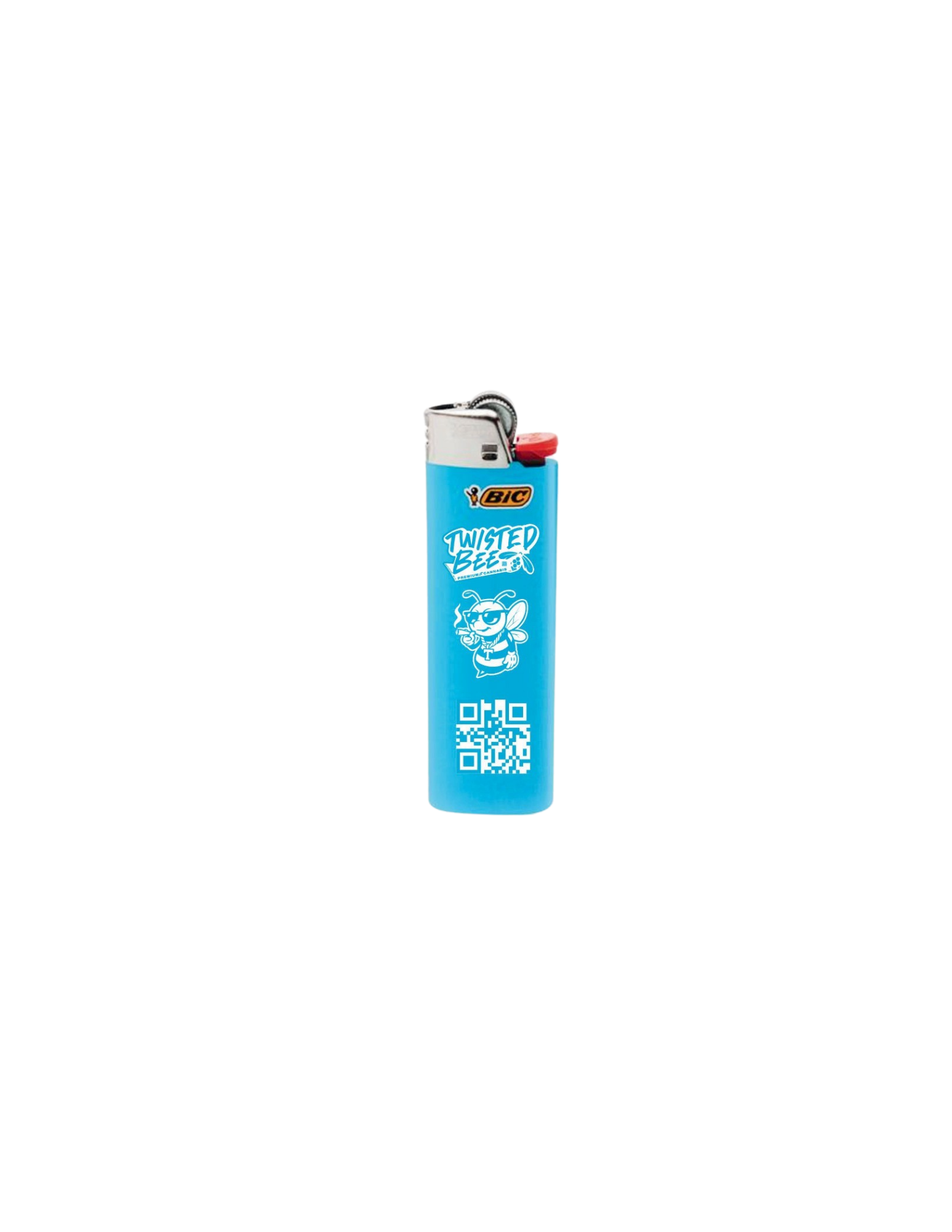 White/Blue | Bic Lighter