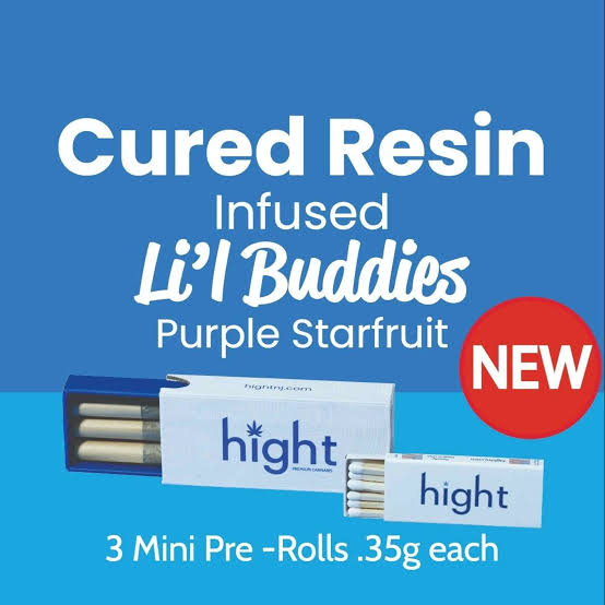 Hight Cured Resin Infused 3pk | Fruitstripez | 1.05g (Indica)