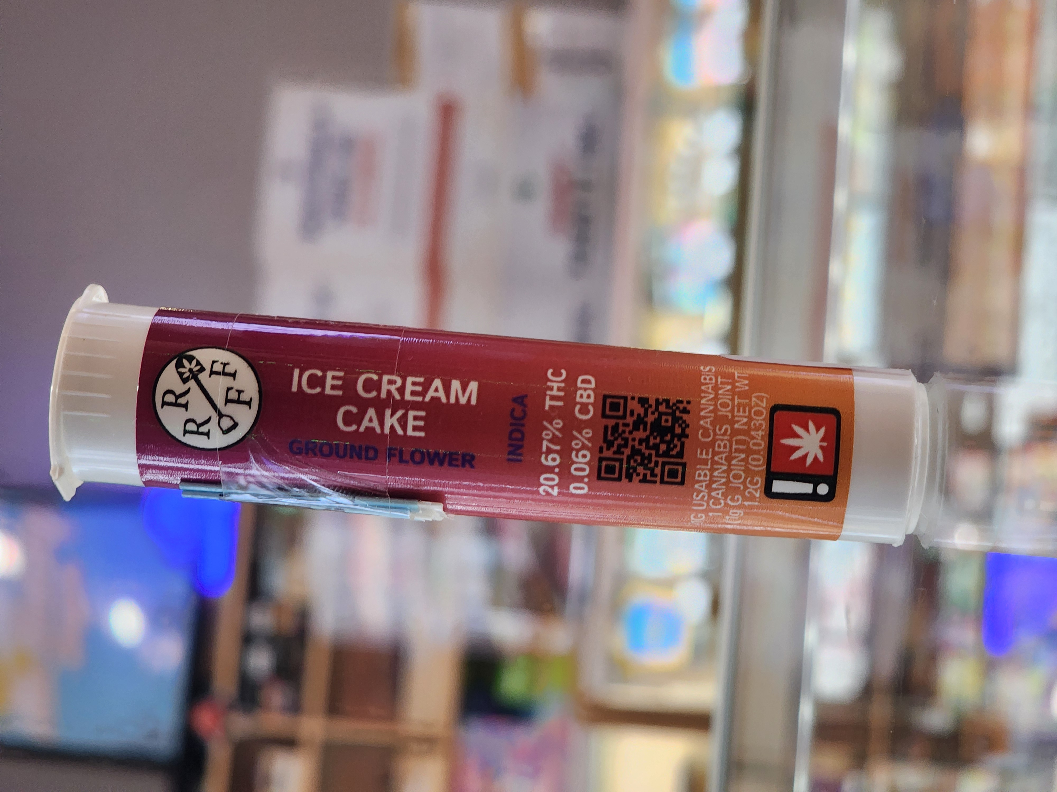 ROGUE RIVER - PREROLL - 1G - INDICA - ICE CREAM CAKE