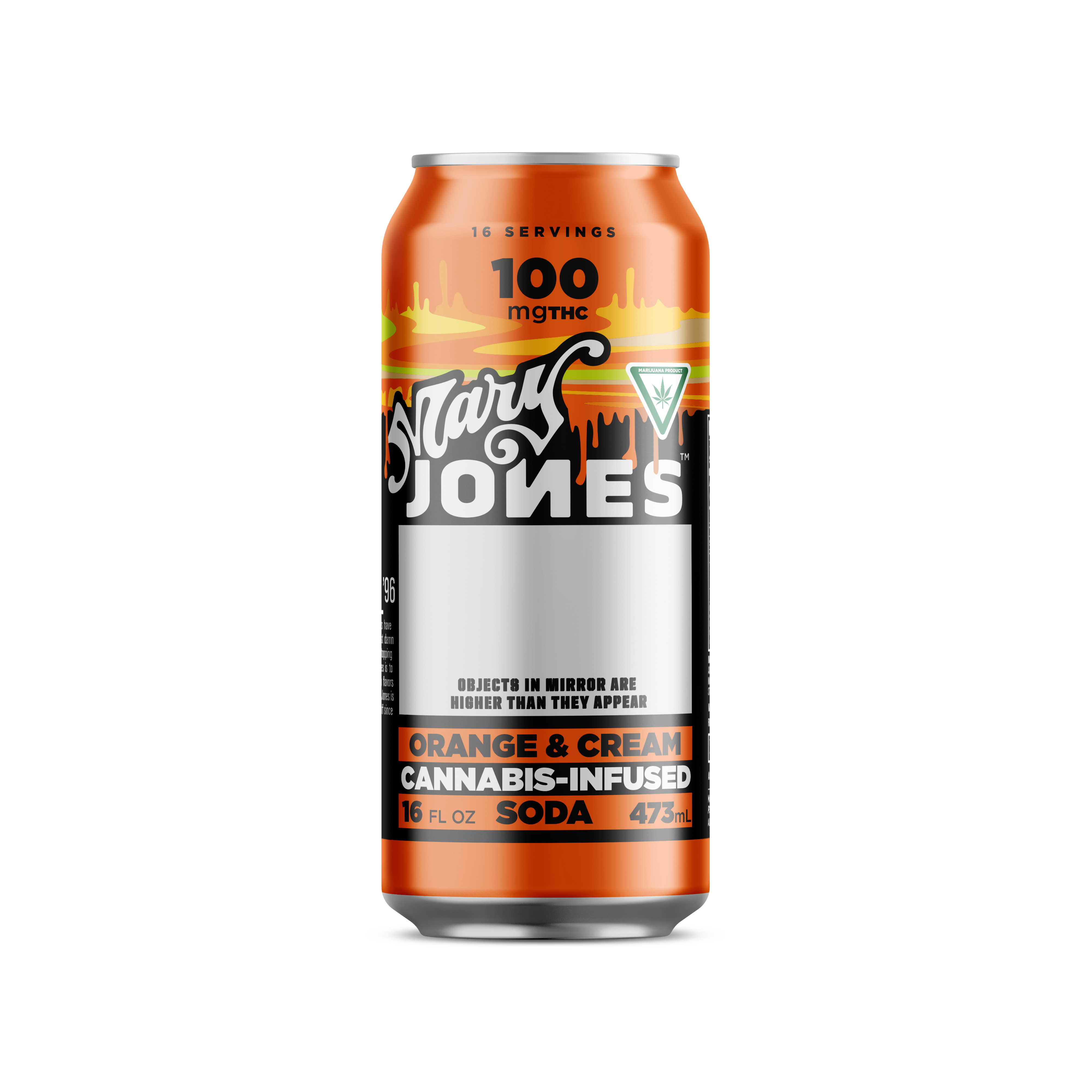 Mary Jones Soda 100mg - Oranges & Cream