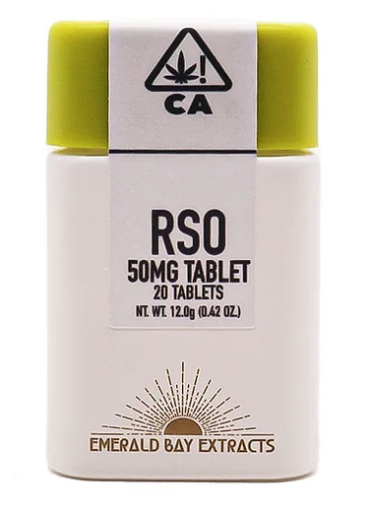 Emerald Bay Extracts Cereal Milk 50mg x 20PK Hybrid RSO Tabs