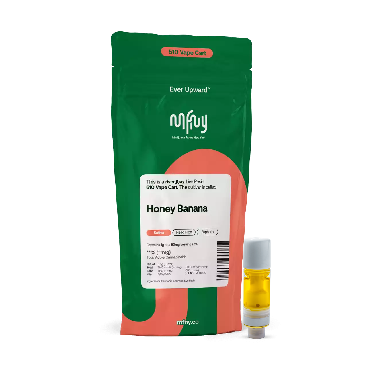 MFNY | Honey Banana | Live Resin 510 Vape Cart | 1g by MFNY - vapes cannabis product