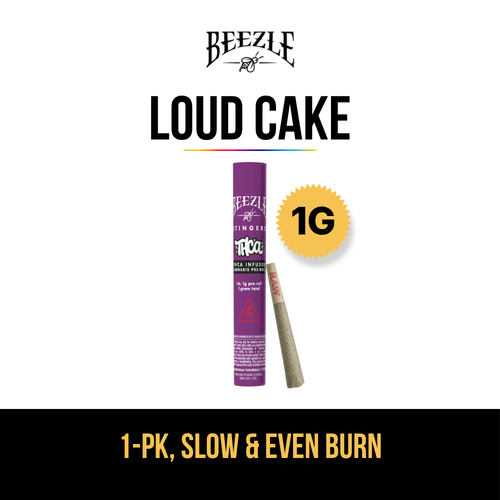 Loud Cake 1G THCa Infused Stingers