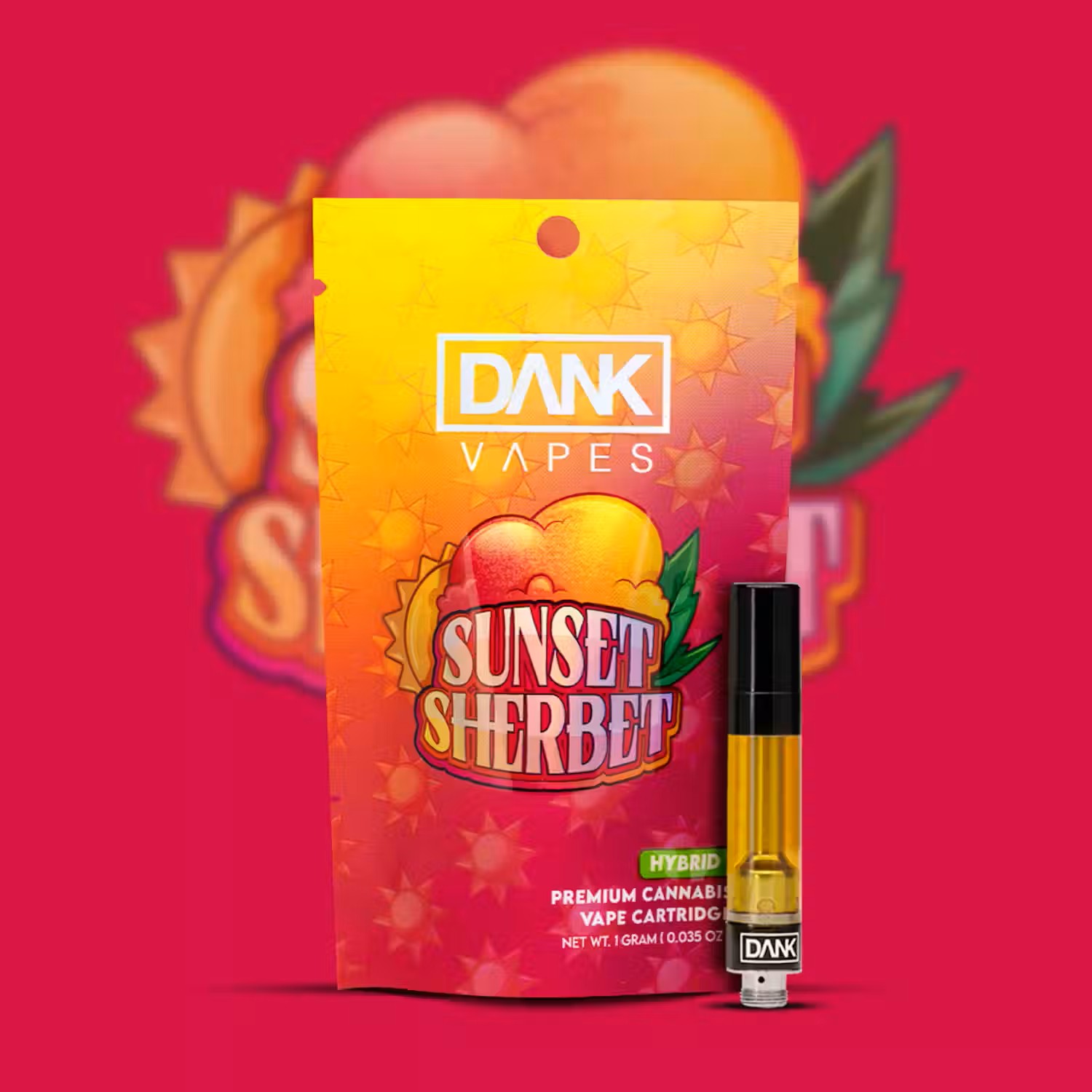 DANK Cart 1000mg: Sunset Sherbet