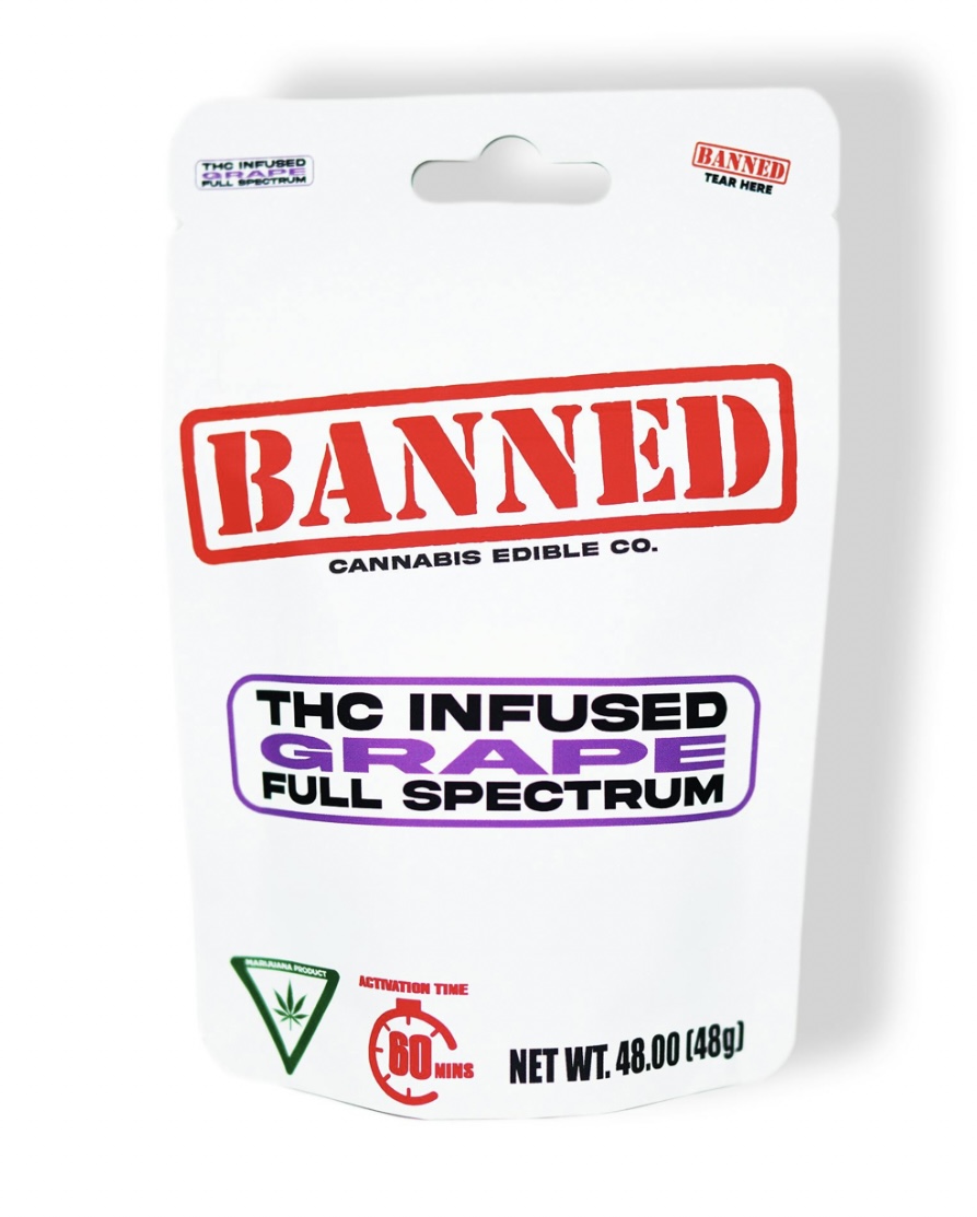Banned: Grape Gummies 200mg (4 x 50MG)